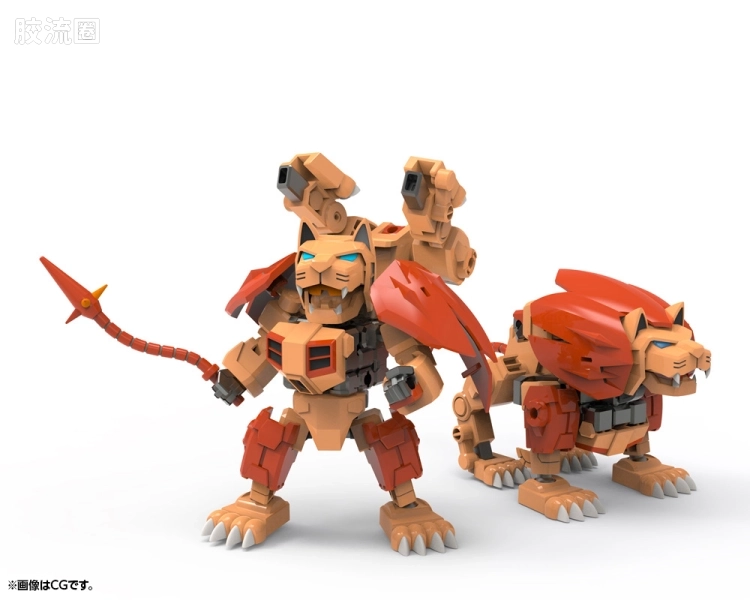 寿屋综合拼装模型系列 EVOROIDS系列 F-GAO-G1 Roaring Fang(皇吼) - 图片