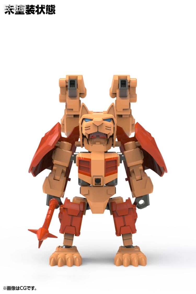 寿屋综合拼装模型系列 EVOROIDS系列 F-GAO-G1 Roaring Fang(皇吼) - 图片