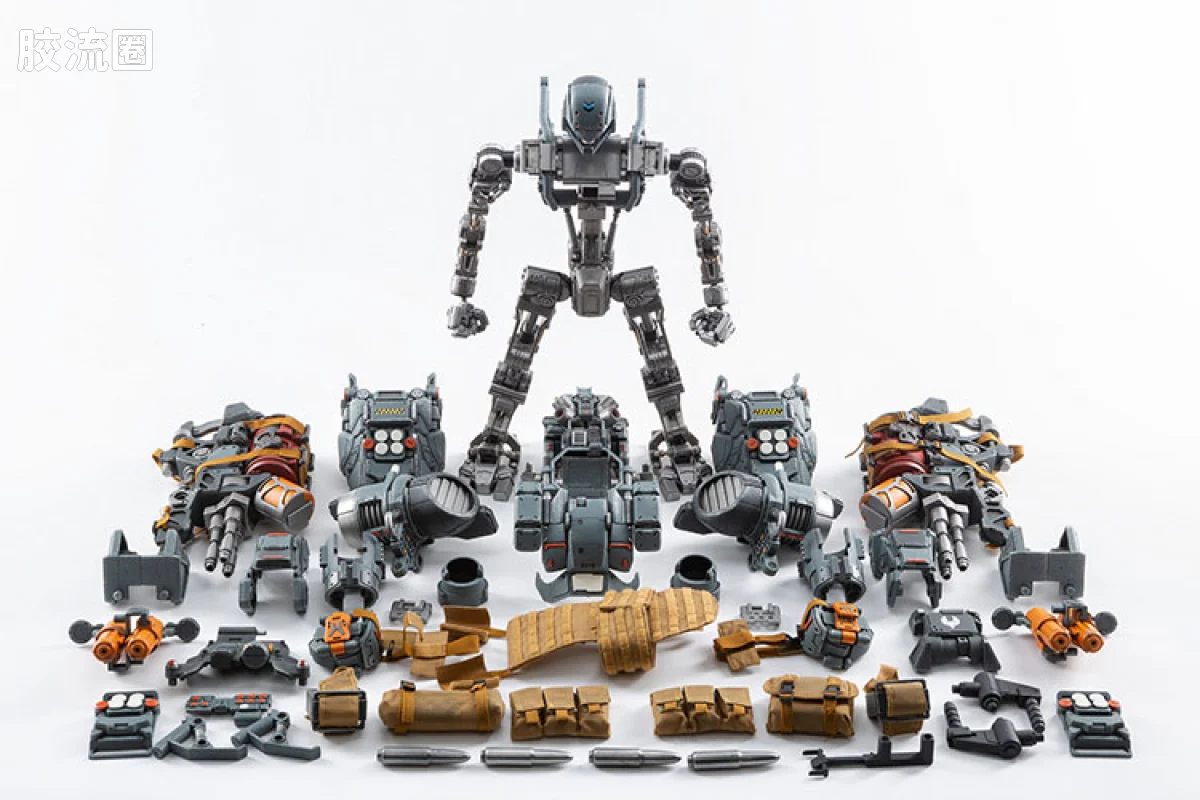 JOYTOY 战星辰系列 1/18综合机甲 战慑05强袭空降型机甲 - 图片