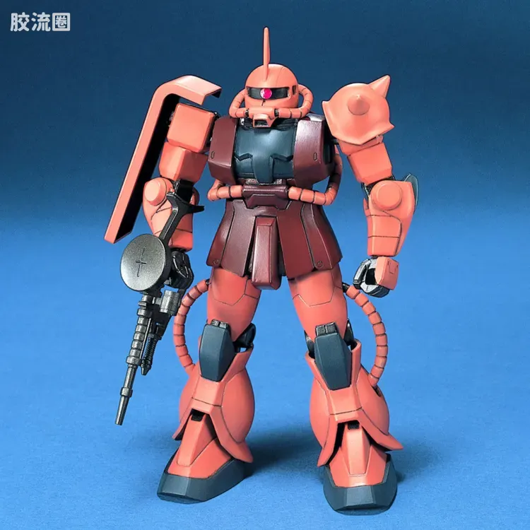FG系列拼装模型 UC世纪 02 MS-06S 指挥官型扎古Ⅱ[夏亚·阿兹纳布尔专用机] - 图片