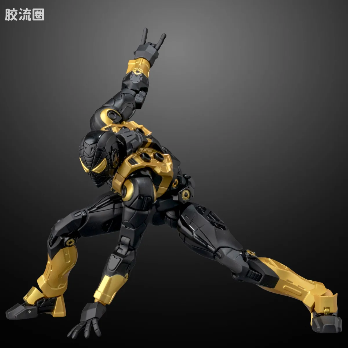 千值练机甲综合系列 FIGHTING ARMOR 钢铁蜘蛛侠 (Onyx Stealth Tech Ver.) - 图片