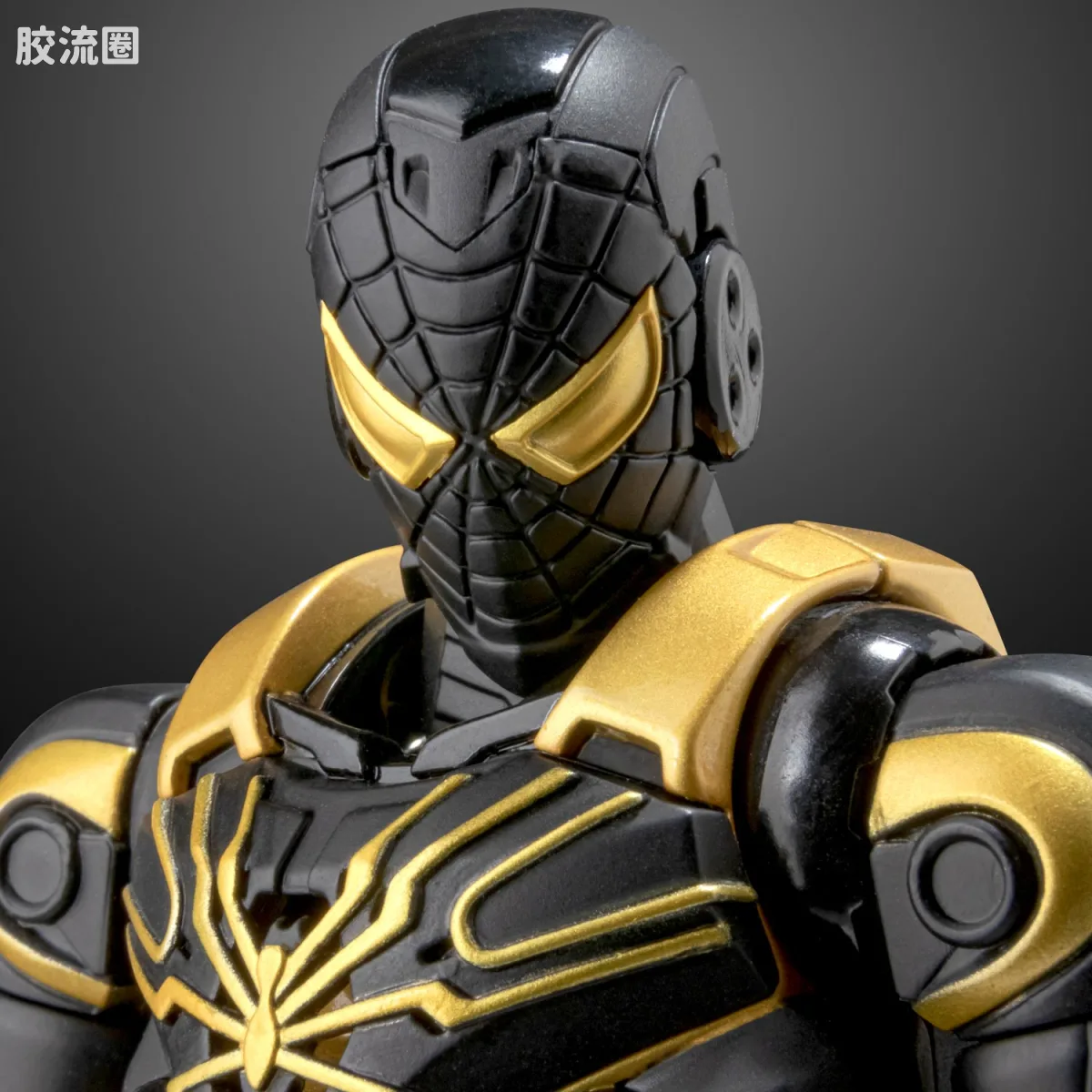 千值练机甲综合系列 FIGHTING ARMOR 钢铁蜘蛛侠 (Onyx Stealth Tech Ver.) - 图片