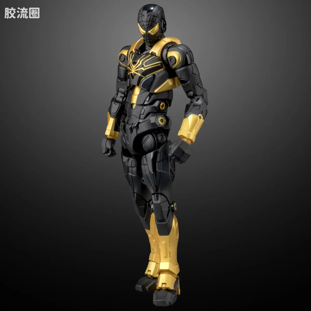 千值练机甲综合系列 FIGHTING ARMOR 钢铁蜘蛛侠 (Onyx Stealth Tech Ver.) - 图片