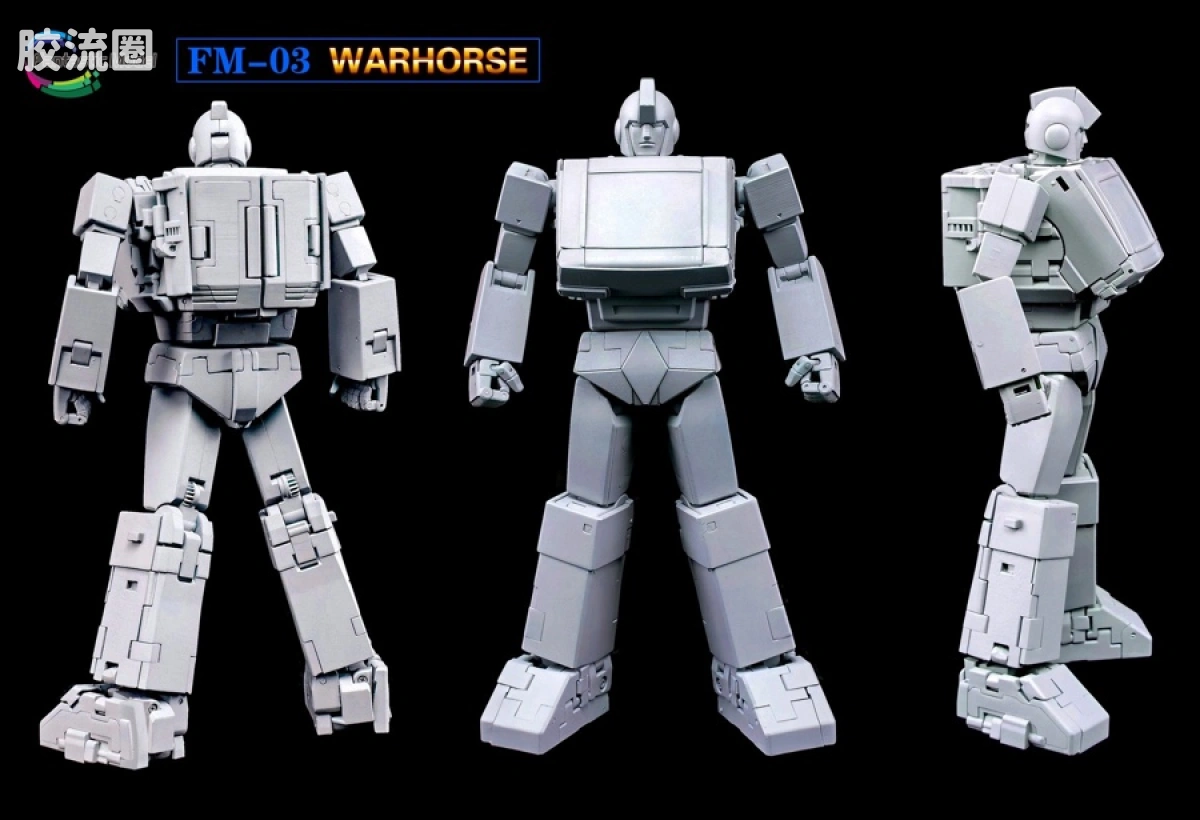 FansToys变形玩具系列 Fantastic Model FM-03铁皮 - 图片