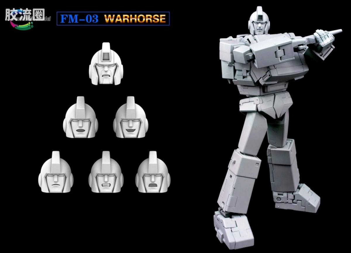 FansToys变形玩具系列 Fantastic Model FM-03铁皮 - 图片