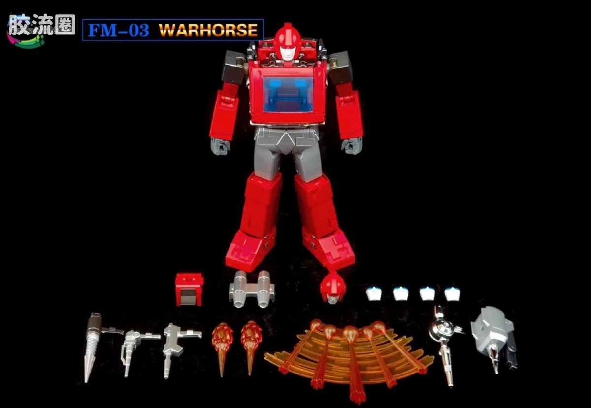 FansToys变形玩具系列 Fantastic Model FM-03铁皮 - 图片