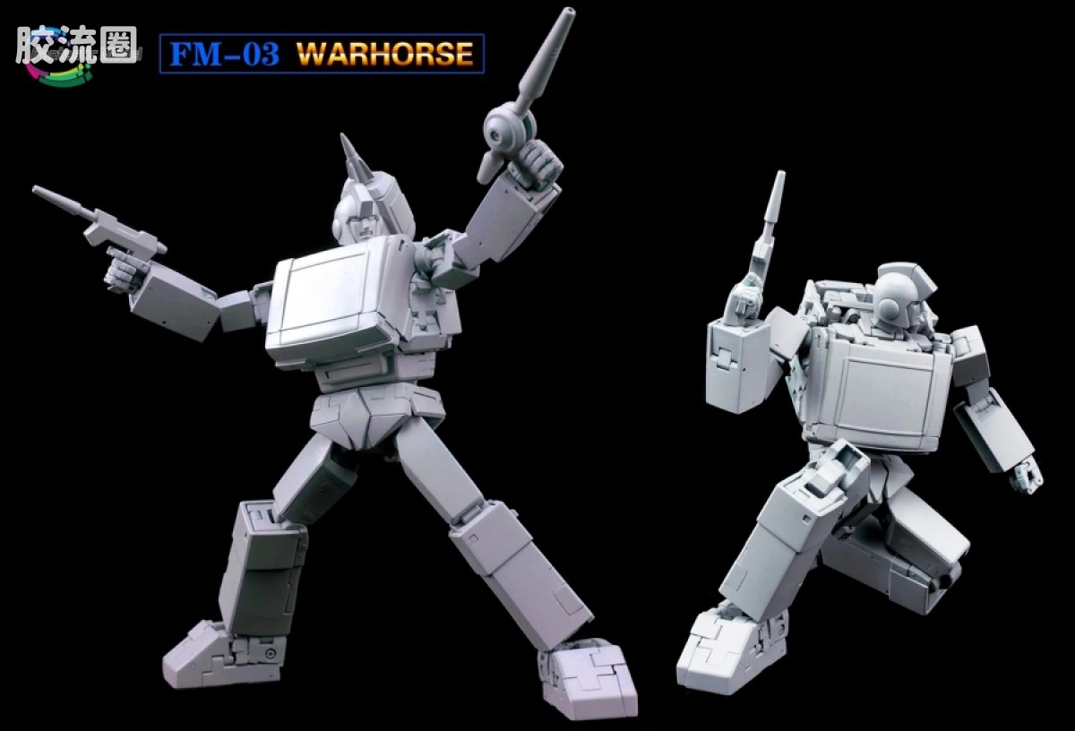FansToys变形玩具系列 Fantastic Model FM-03铁皮 - 图片