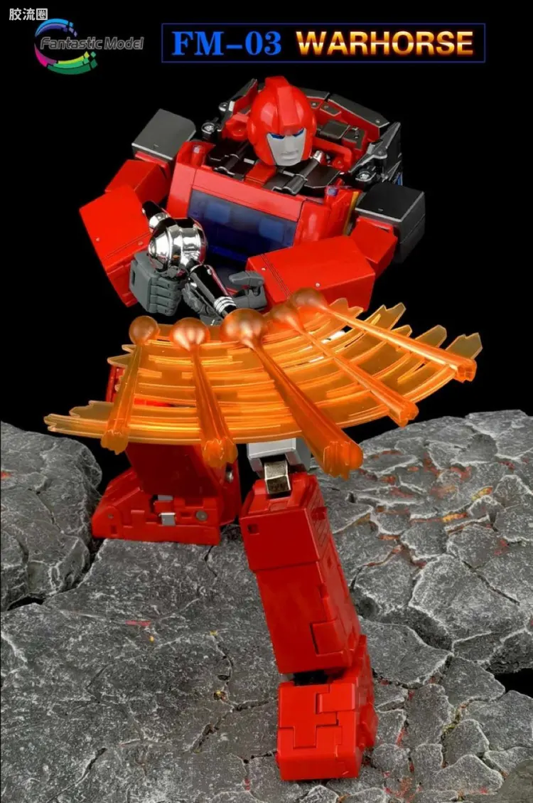 FansToys变形玩具系列 Fantastic Model FM-03铁皮