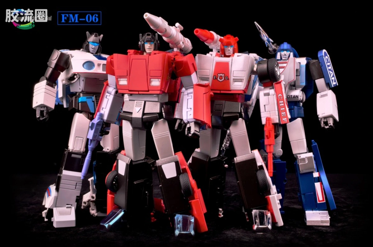 FansToys变形玩具系列 Fantastic Model FM-06 红色警报 - 图片