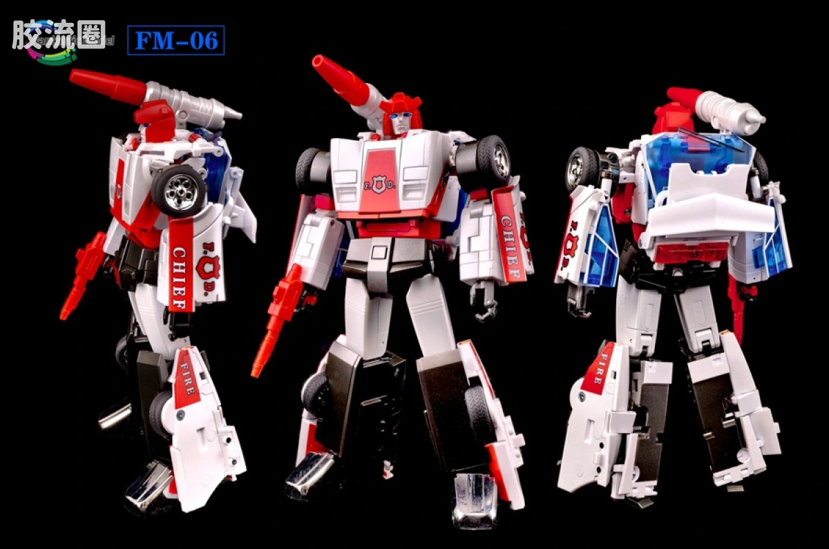 FansToys变形玩具系列 Fantastic Model FM-06 红色警报 - 图片