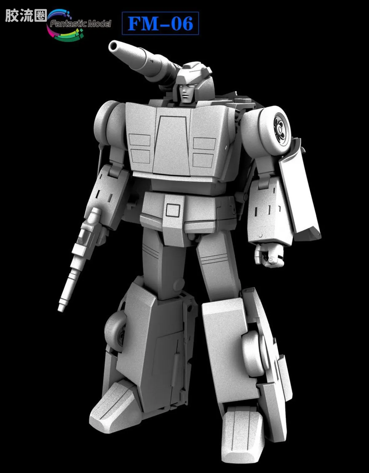 FansToys变形玩具系列 Fantastic Model FM-06 红色警报 - 图片