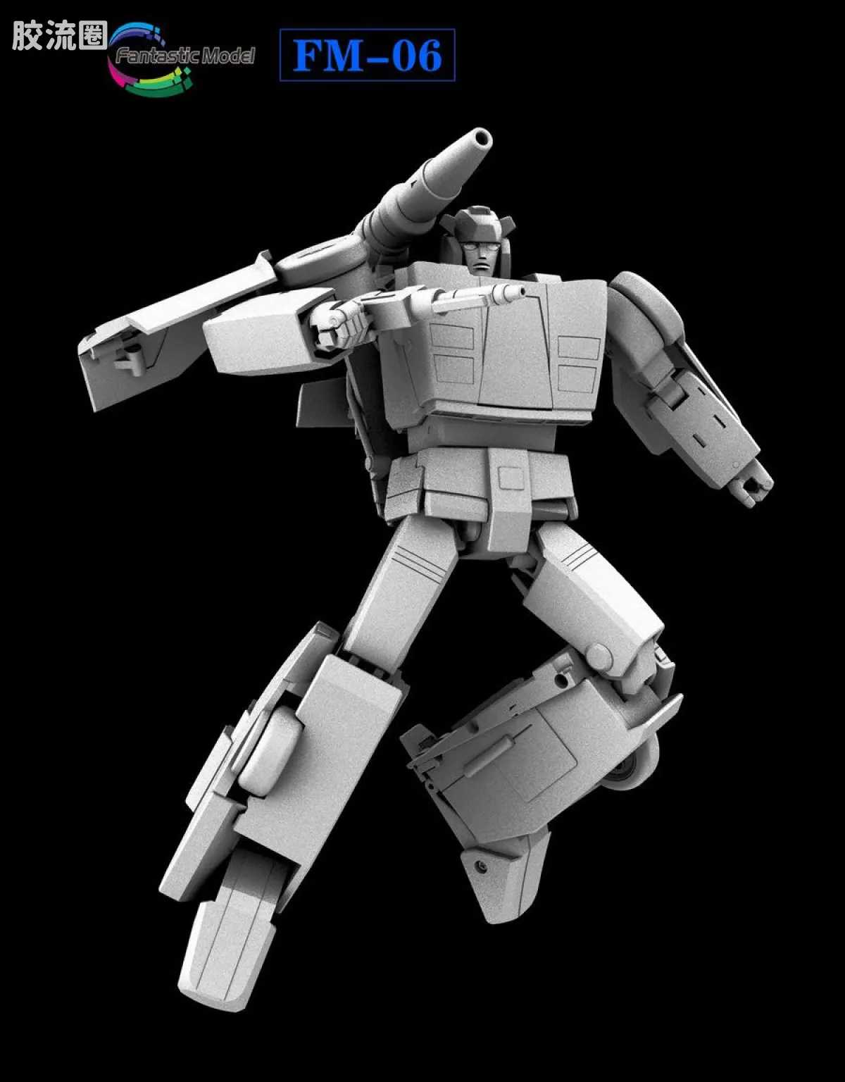 FansToys变形玩具系列 Fantastic Model FM-06 红色警报 - 图片