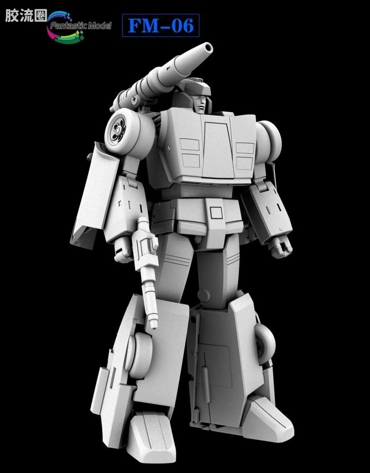 FansToys变形玩具系列 Fantastic Model FM-06 红色警报 - 图片