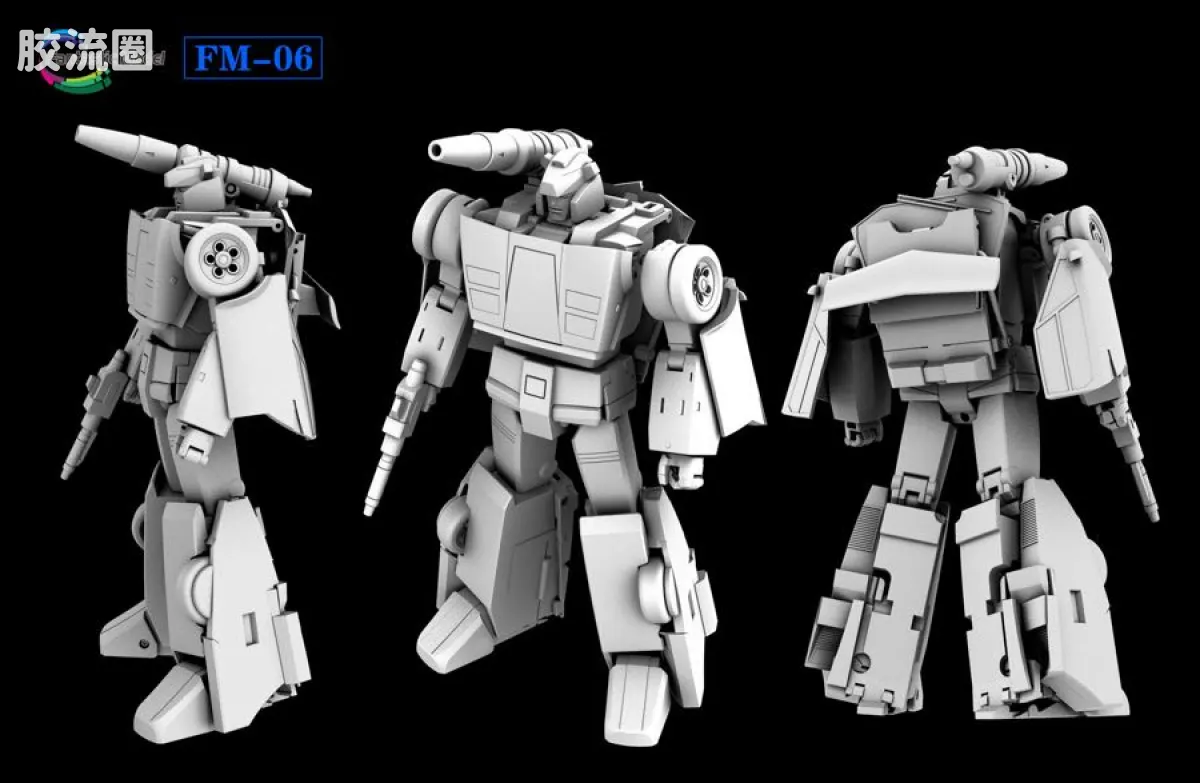 FansToys变形玩具系列 Fantastic Model FM-06 红色警报 - 图片