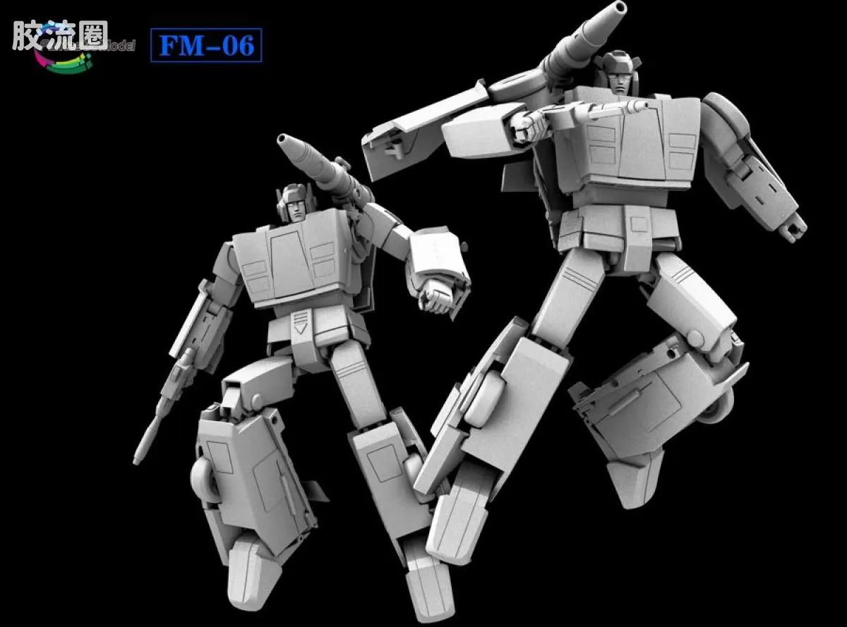 FansToys变形玩具系列 Fantastic Model FM-06 红色警报 - 图片