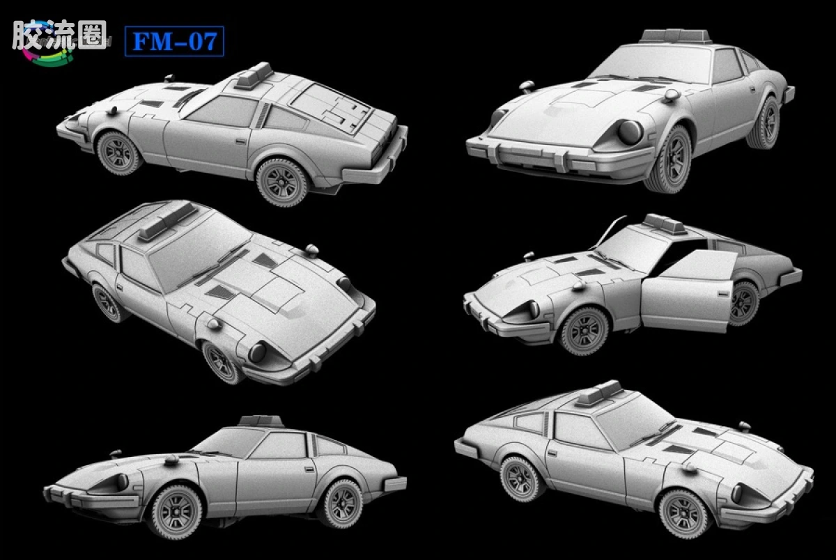 FansToys变形玩具系列 Fantastic Model FM-07 警车 - 图片