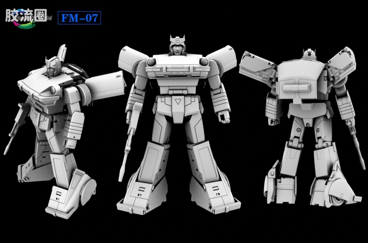 FansToys变形玩具系列 Fantastic Model FM-07 警车 - 图片