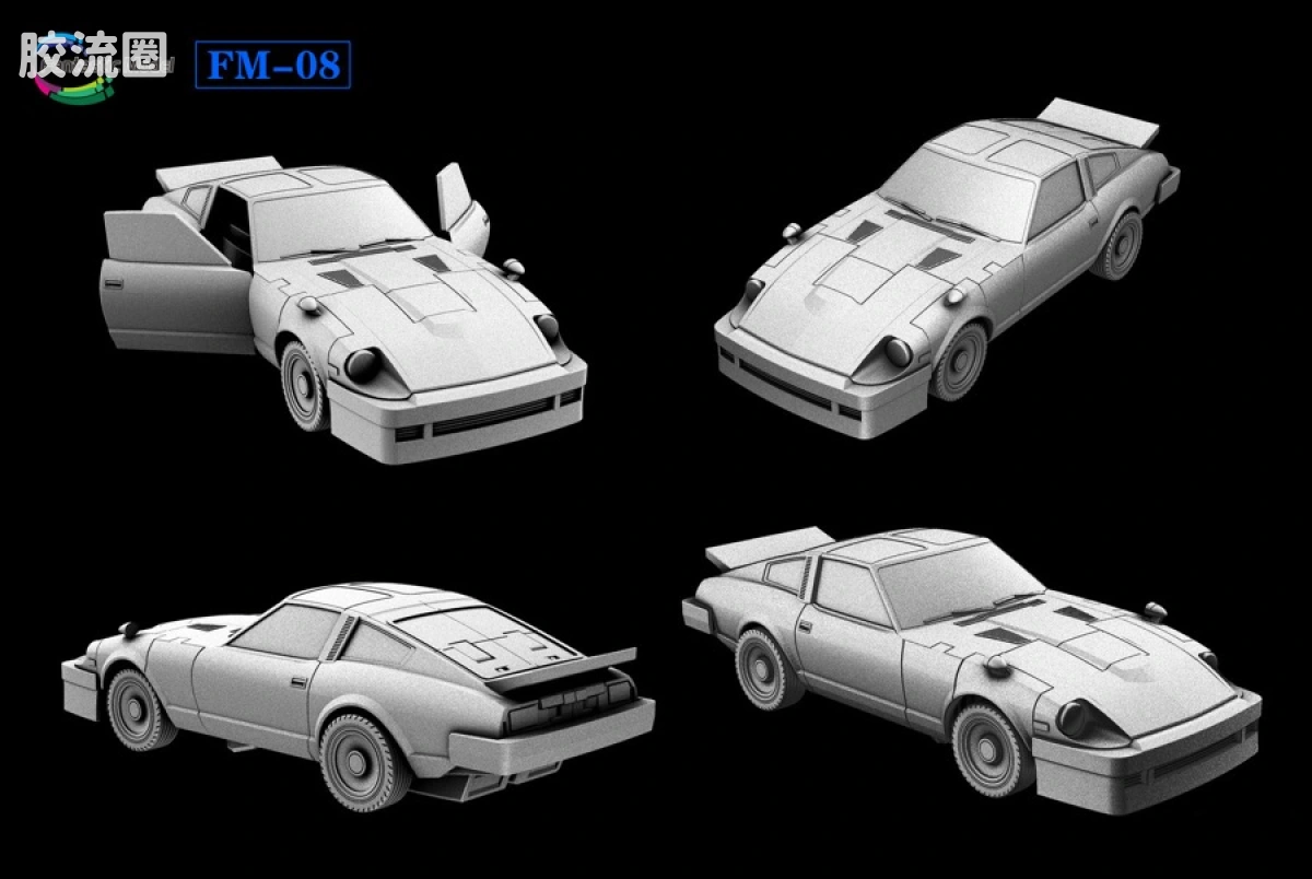 FansToys变形玩具系列 Fantastic Model FM-08 烟幕 - 图片