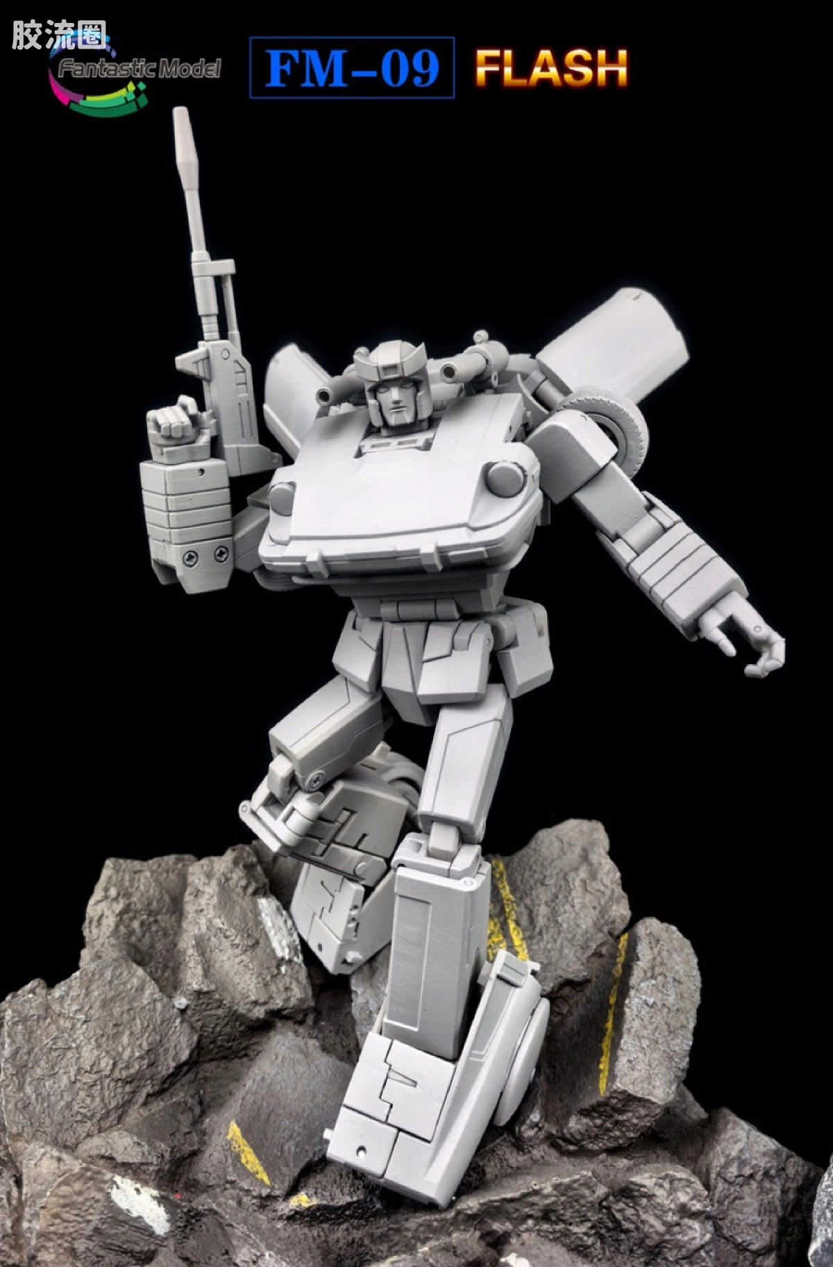 FansToys变形玩具系列 Fantastic Model FM-09 警车 - 图片