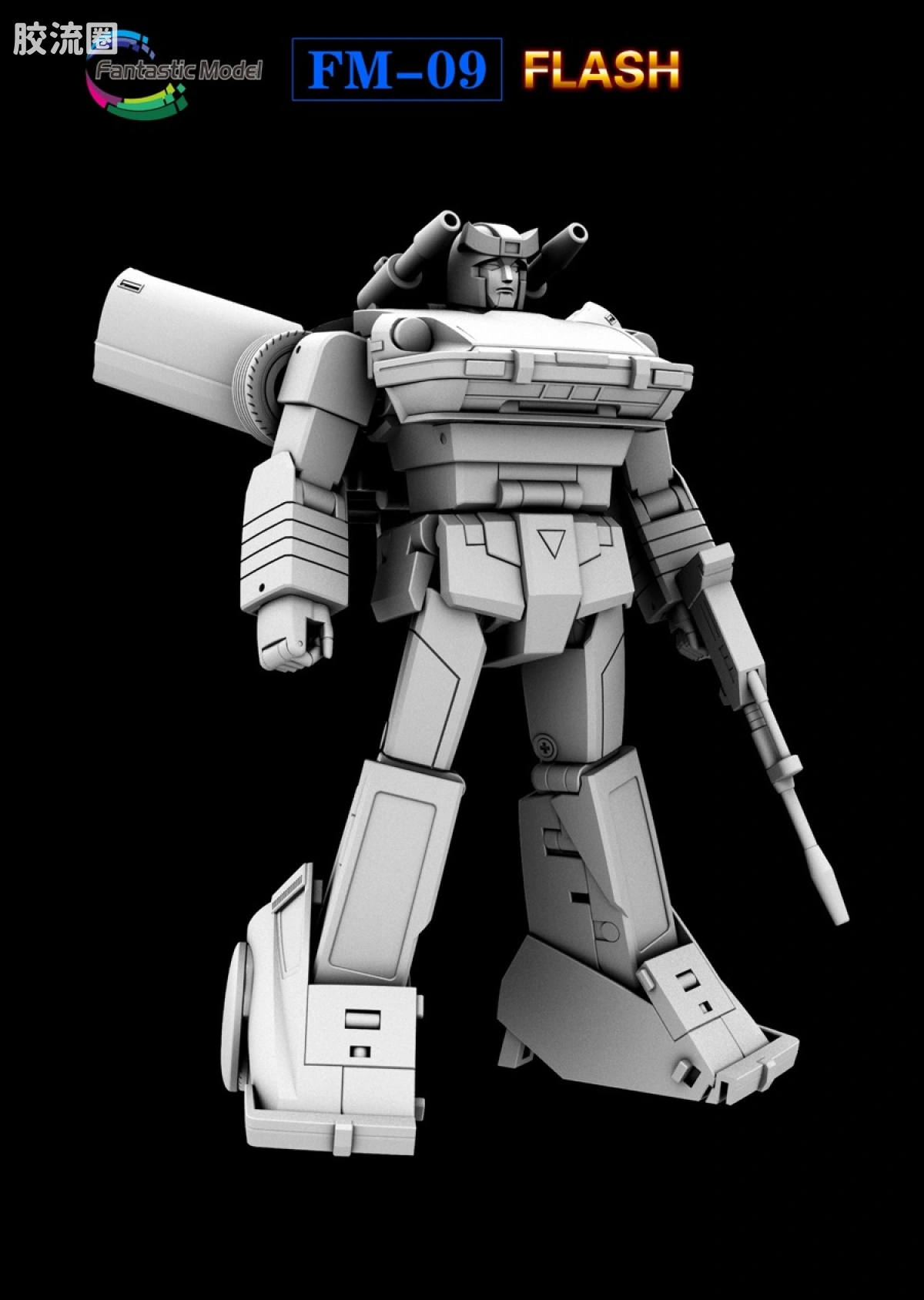 FansToys变形玩具系列 Fantastic Model FM-09 警车 - 图片
