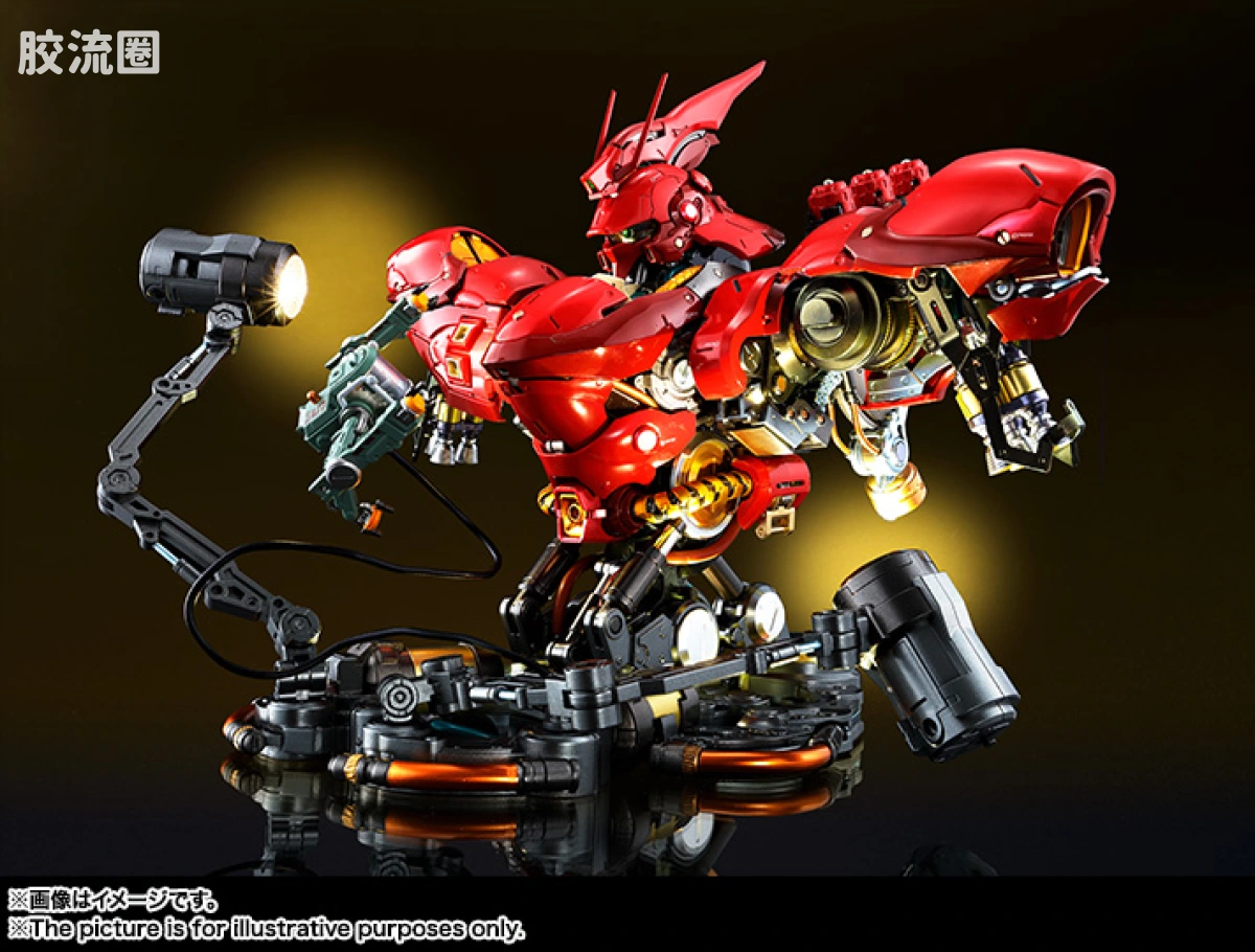 万代 大比例胸像系列 FORMANIA EX MSN-04 沙扎比 - 图片