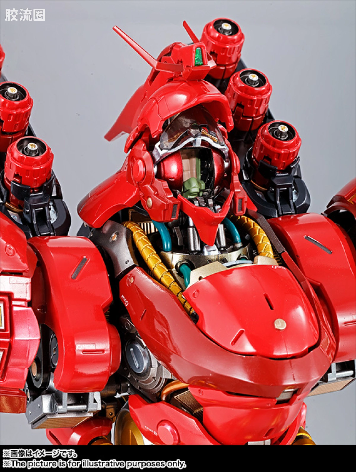 万代 大比例胸像系列 FORMANIA EX MSN-04 沙扎比 - 图片