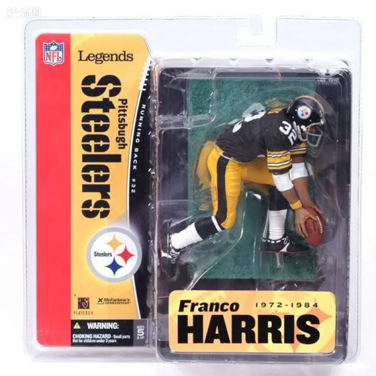 麦克法兰NFL美式足球系列玩具 传奇第1代 FRANCO HARRIS