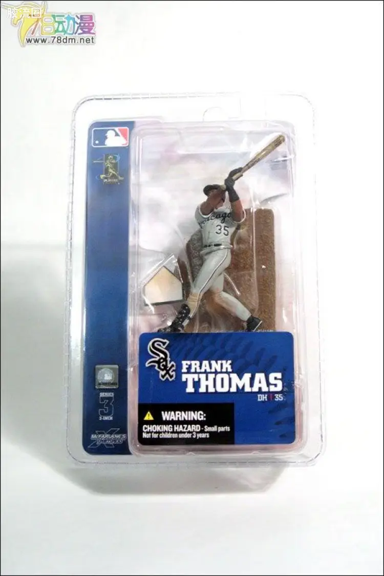 麦克法兰MLB棒球系列玩具 3寸系列第3代 FRANK THOMAS