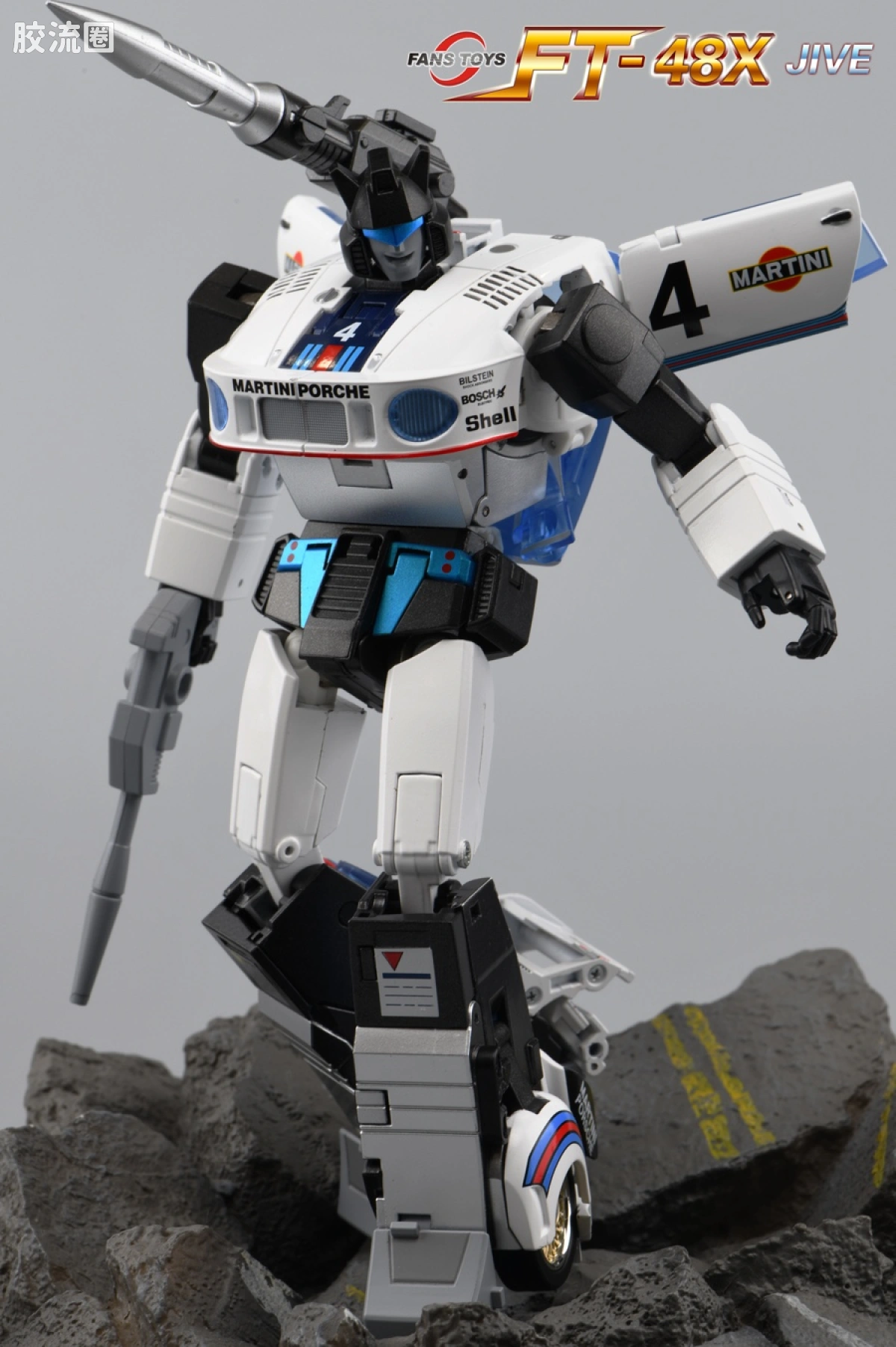 FansToys变形玩具系列 FT FT-48X 爵士 玩具色 - 图片
