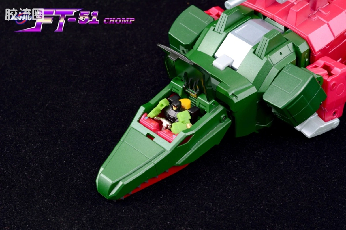 FansToys变形玩具系列 FT FT-51 鳄龙 - 图片