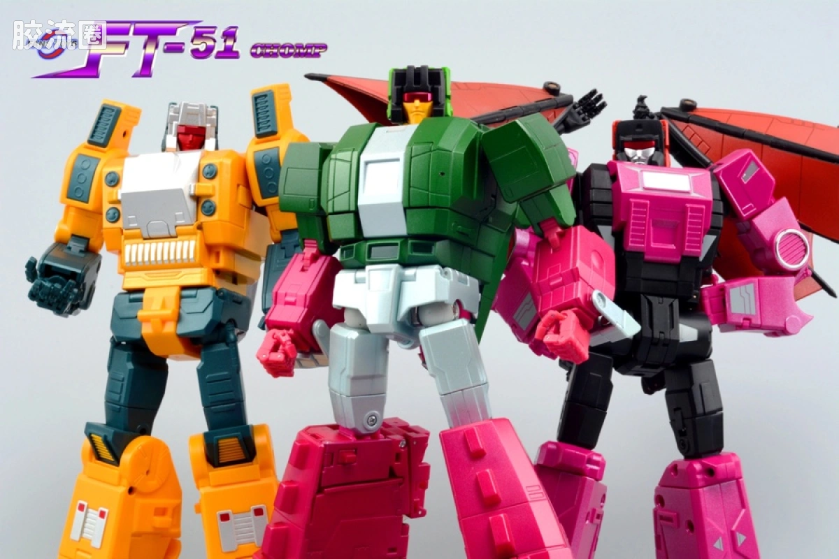 FansToys变形玩具系列 FT FT-51 鳄龙 - 图片
