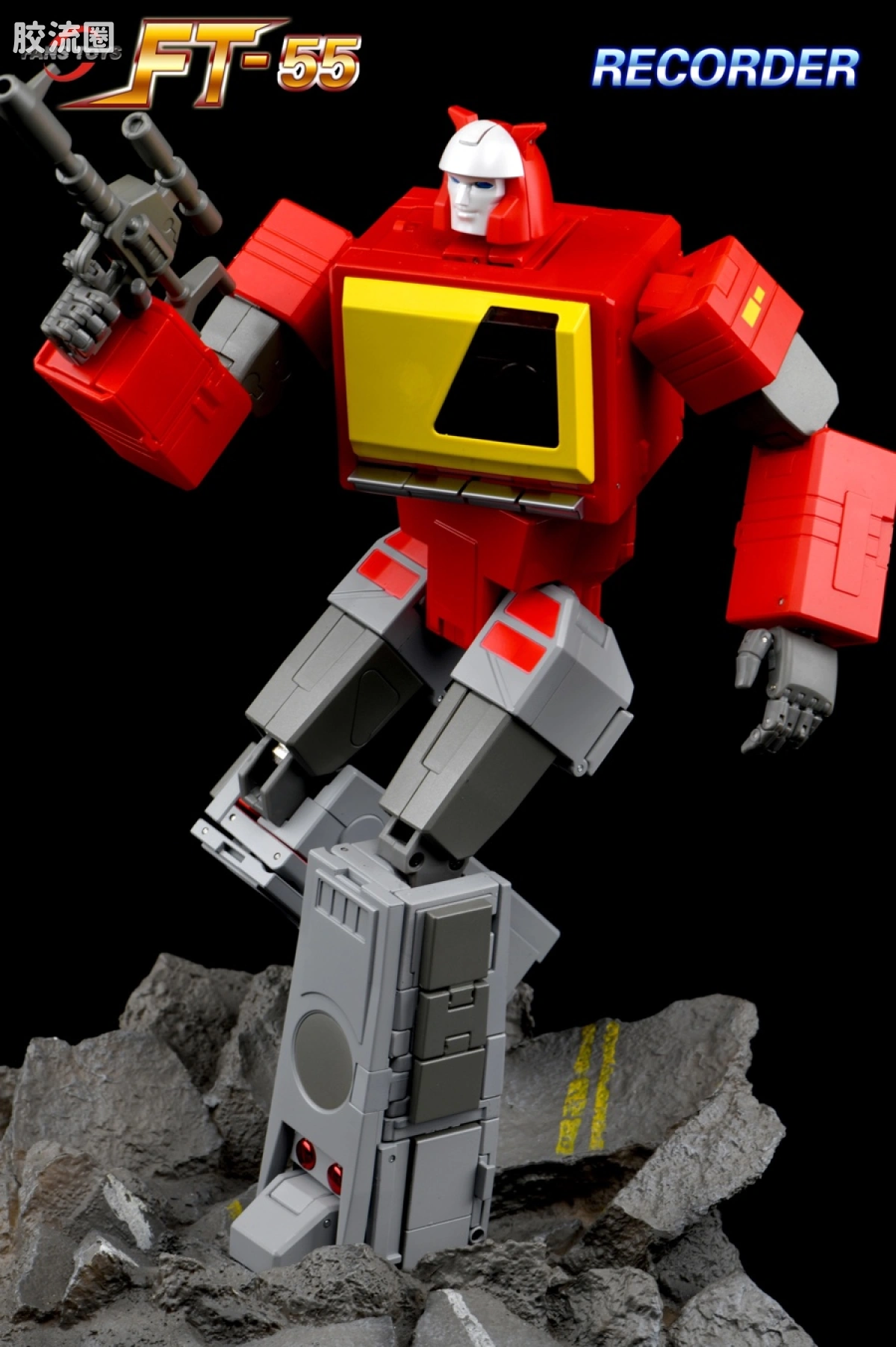 FansToys变形玩具系列 FT FT-55 录音机 - 图片