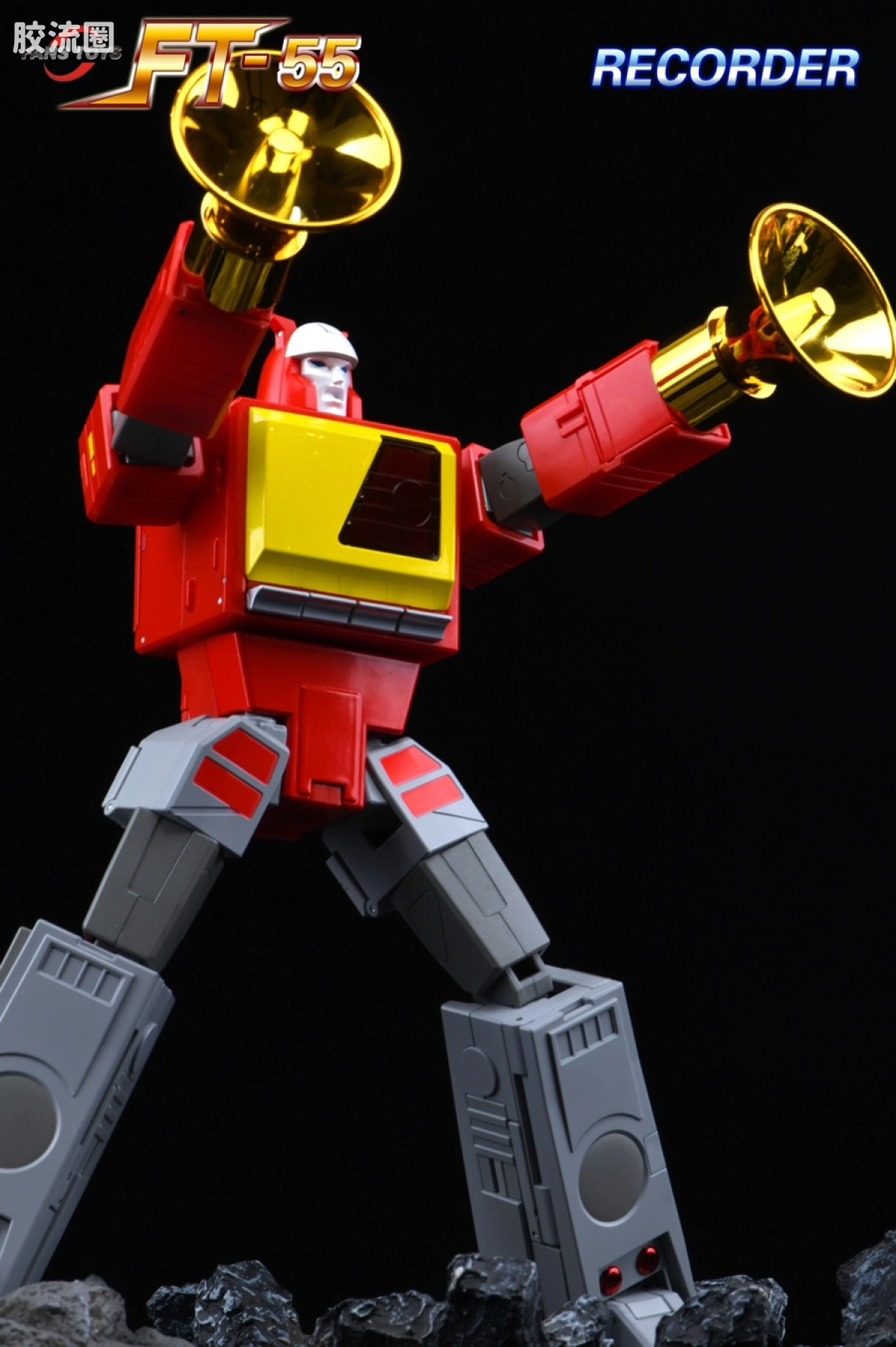 FansToys变形玩具系列 FT FT-55 录音机 - 图片