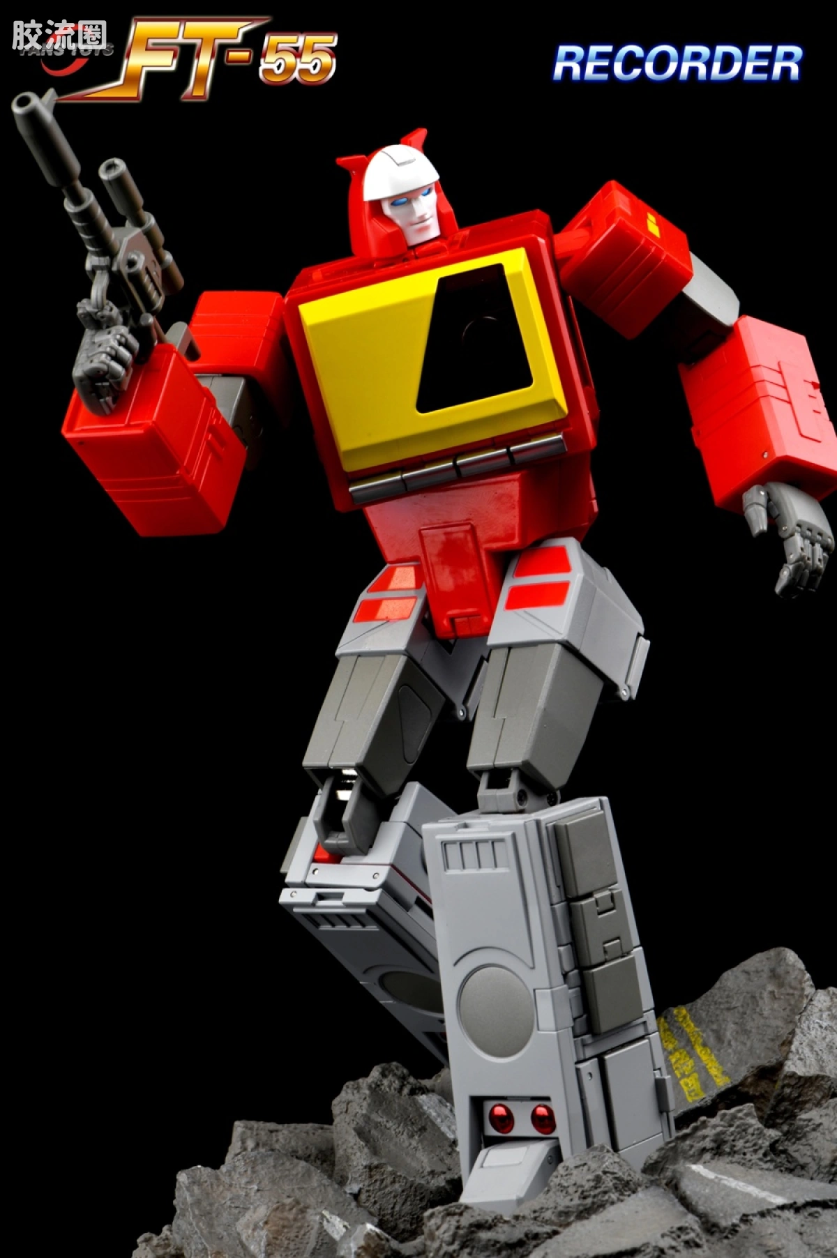 FansToys变形玩具系列 FT FT-55 录音机 - 图片