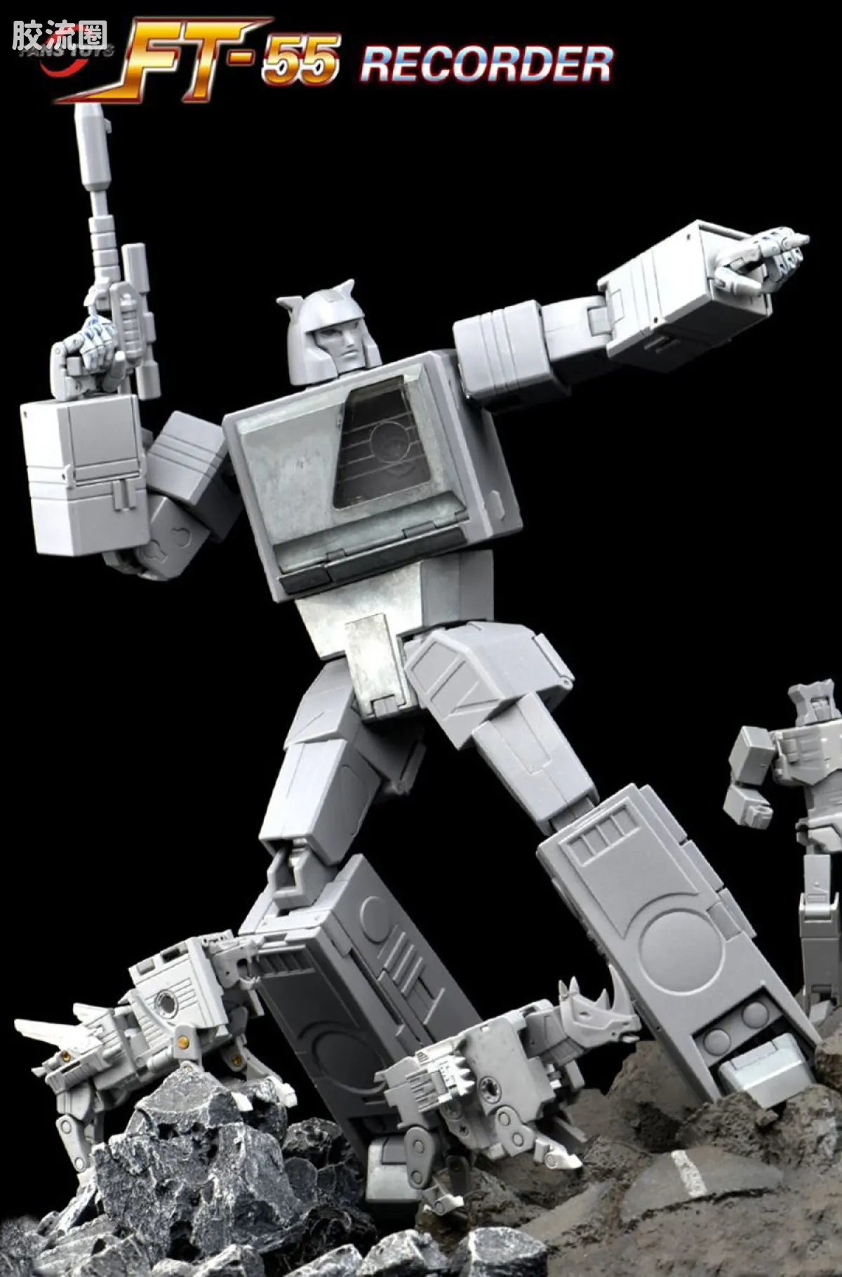 FansToys变形玩具系列 FT FT-55 录音机 - 图片