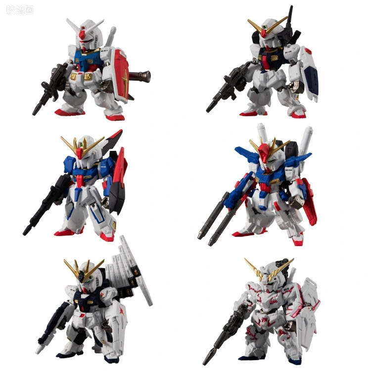 新FW系列食玩 GUNDAM CONVERGE 限定&特别版 10周年 宇宙世纪套装 - 图片