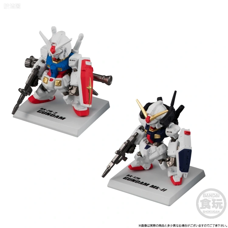 新FW系列食玩 GUNDAM CONVERGE 限定&特别版 10周年 宇宙世纪套装 - 图片
