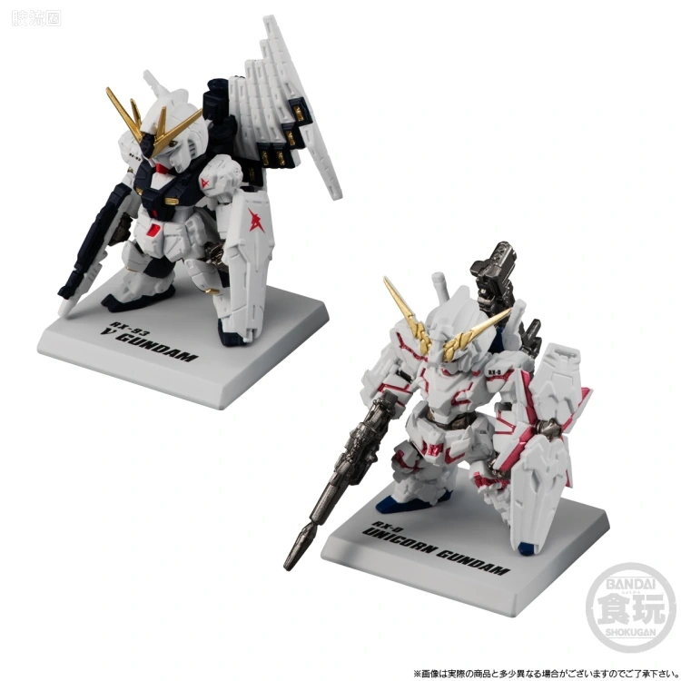 新FW系列食玩 GUNDAM CONVERGE 限定&特别版 10周年 宇宙世纪套装 - 图片