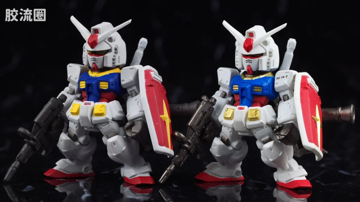新FW系列食玩 GUNDAM CONVERGE 限定&特别版 10周年 宇宙世纪套装 - 图片