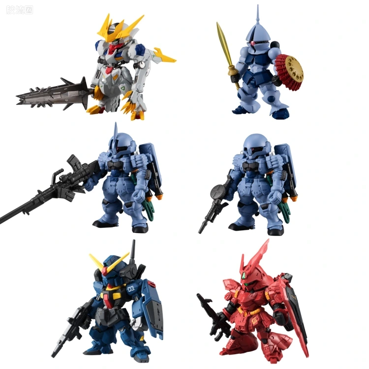 新FW系列食玩 GUNDAM CONVERGE # 10周年#SELECTION 01 - 图片