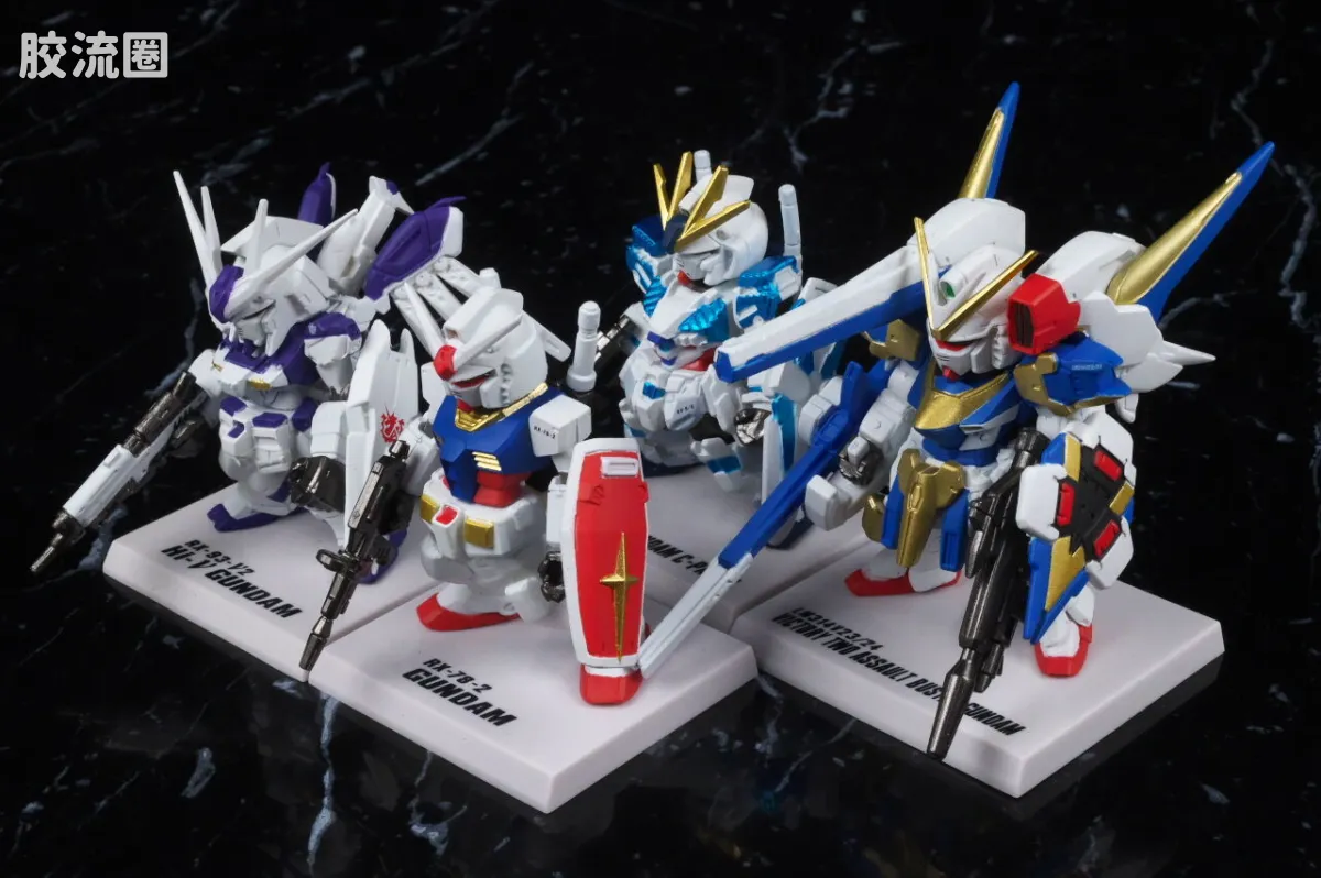 新FW系列食玩 GUNDAM CONVERGE 限定&特别版 15周年 UNIVERSAL CENTURY套装 - 图片