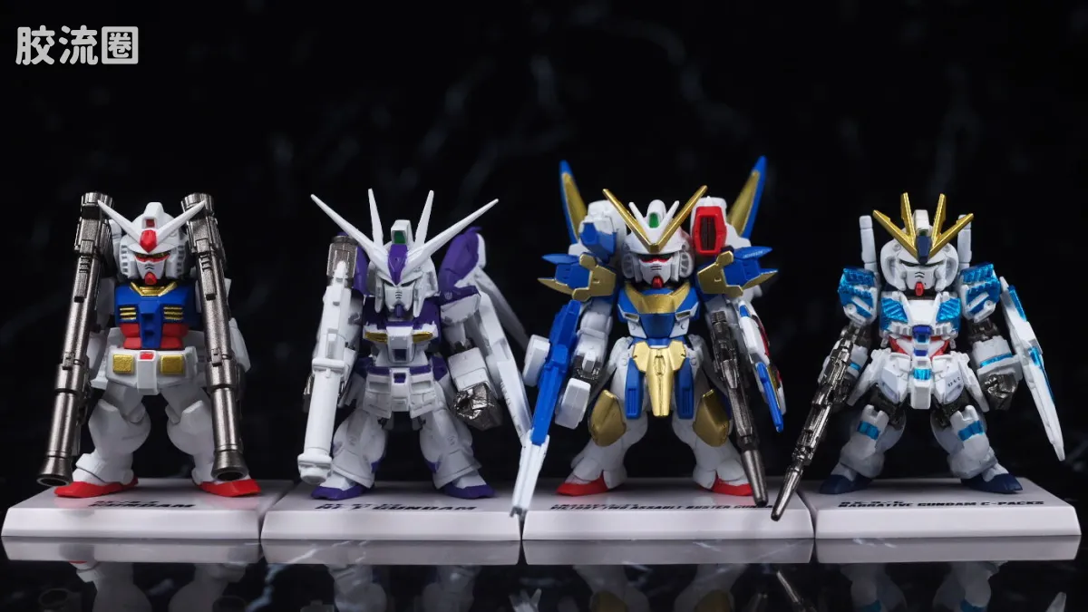 新FW系列食玩 GUNDAM CONVERGE 限定&特别版 15周年 UNIVERSAL CENTURY套装 - 图片