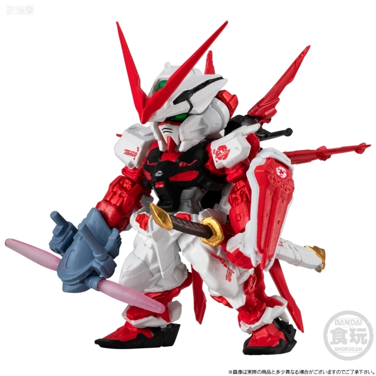 新FW系列食玩 GUNDAM CONVERGE CORE 异端高达RED&BLUE套装 - 图片