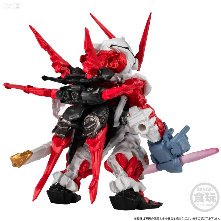 新FW系列食玩 GUNDAM CONVERGE CORE 异端高达RED&BLUE套装 - 图片