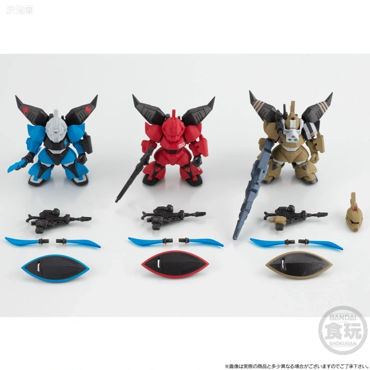 新FW系列食玩 GUNDAM CONVERGE CORE 强尼·莱登的归来 - 图片