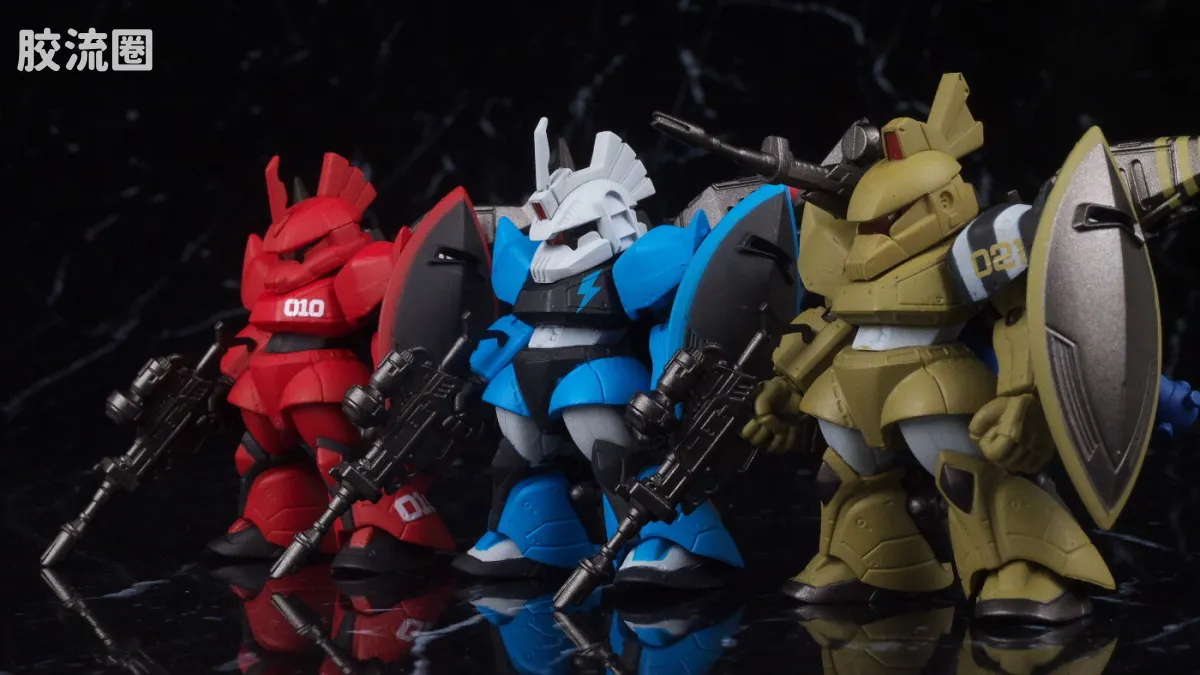 新FW系列食玩 GUNDAM CONVERGE CORE 强尼·莱登的归来 - 图片