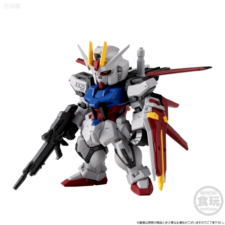 新FW系列食玩 GUNDAM CONVERGE CORE 强袭高达 全武器套装 - 图片