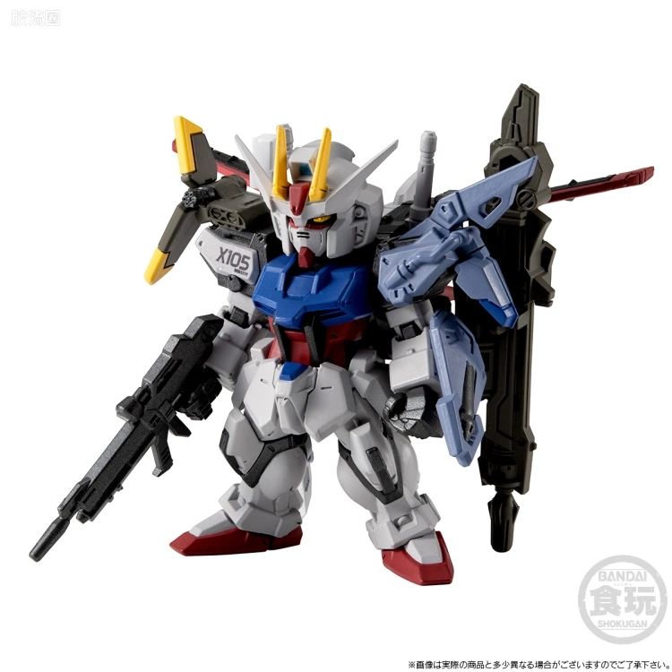 新FW系列食玩 GUNDAM CONVERGE CORE 强袭高达 全武器套装 - 图片