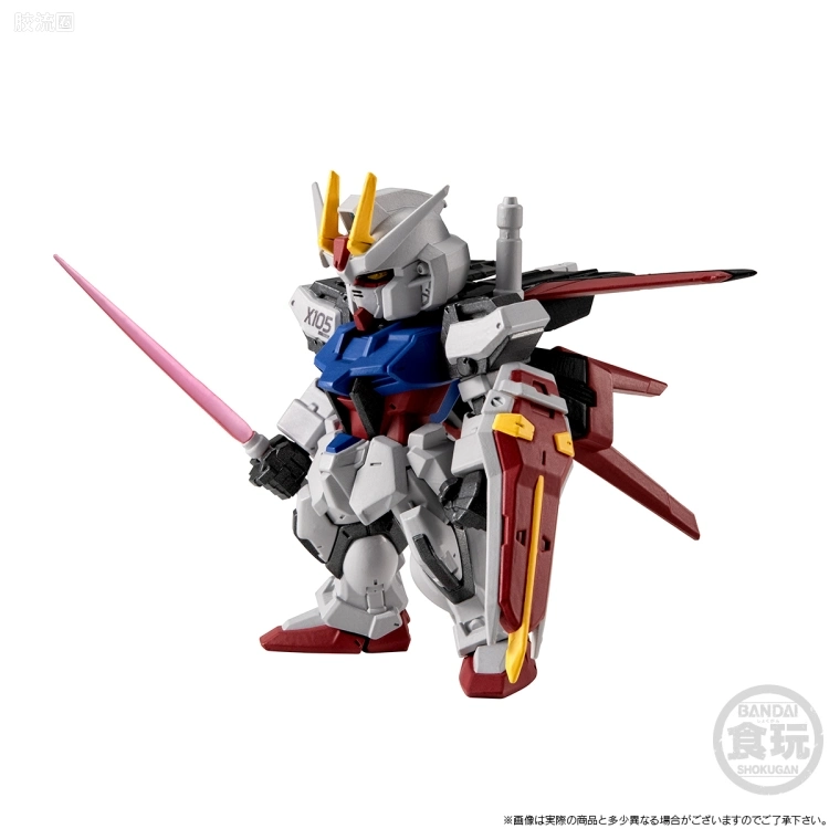 新FW系列食玩 GUNDAM CONVERGE CORE 强袭高达 全武器套装 - 图片