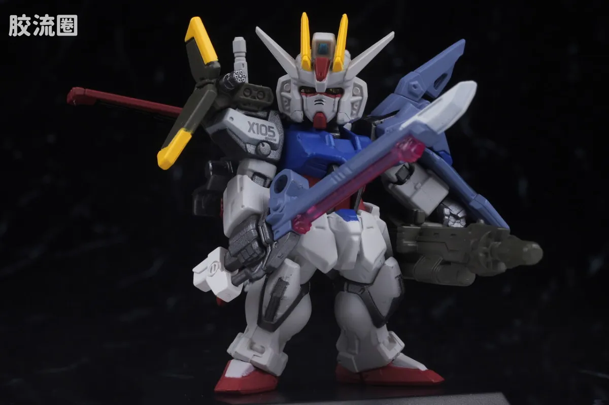 新FW系列食玩 GUNDAM CONVERGE CORE 强袭高达 全武器套装 - 图片
